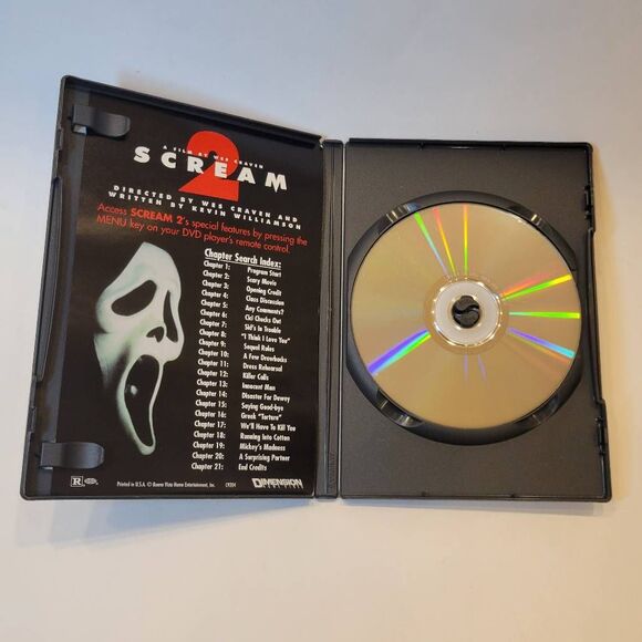 Scream 2 (1997) DVD - Pre-owned - Picture 4 of 4